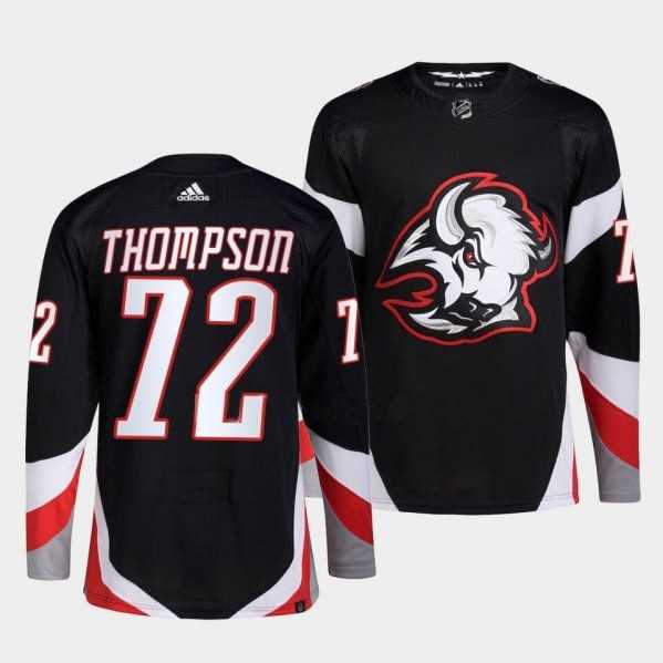 Men's Buffalo Sabres #72 Tage Thompson Black 2022-23 Stitched Jersey,We sell and wholesale Men's Buffalo Sabres #72 Tage Thompson Black 2022-23 Stitched Jersey on line form chian!
